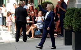 Bà Hillary khỏe lại sau khi bị choáng ở lễ tưởng niệm 11-9