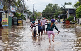 ​Mưa lớn suốt ngày, Phú Quốc nhiều nơi ngập lênh láng