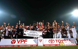 ​Hà Nội T&amp;T vô địch V-League 2016