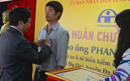 Chủ tịch nước tặng Huân chương Dũng cảm cho tài xế Phan Văn Bắc