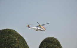 Trực thăng đưa ngư dân từ Bạch Long Vĩ về Hà Nội cấp cứu