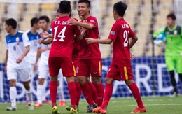 Hạ Kyrgyzstan 3-1, U-16 VN đoạt vé vào tứ kết