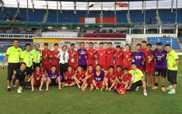 Thua Iran 0-5, U-16 VN dừng chân ở tứ kết Giải U-16 châu Á