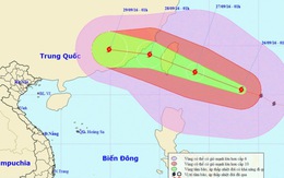 Bão Megi ảnh hưởng đến biển Đông