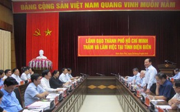 Lãnh đạo TP.HCM thăm và làm việc tại tỉnh Điện Biên