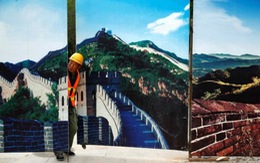 Trung Quốc xây nhà ga xe lửa dưới Vạn lý trường thành