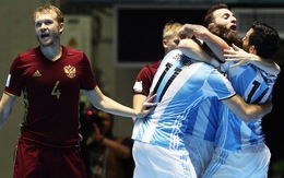 Thắng kịch tính Nga, Argentina vô địch World Cup Futsal 2016