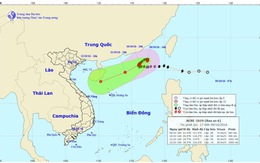 Bão số 6 yếu nhưng thời tiết trên biển vẫn xấu