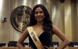 Clip Á hậu Nguyễn Thị Loan ra mắt tại Miss Grand International