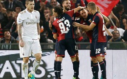 ​AC Milan thảm bại trên sân Genoa