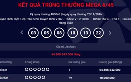 Người từ Đồng Nai trúng số hơn 64 tỉ đồng nhận thưởng