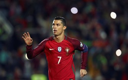 ​Ronaldo lập cú đúp, Bồ Đào Nha đè bẹp Latvia