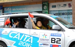 Đoàn diễu hành ôtô Trung Quốc - ASEAN 2016 đến Việt Nam