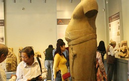 ​Trưng bày cổ vật Champa tại Bảo tàng cổ vật Cung đình Huế