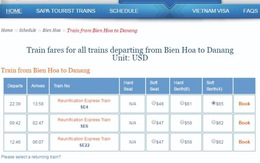 Cảnh giác mua nhầm vé tàu giá cao trên mạng