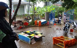 Lũ quét lại ập về Trường mầm non An Hiệp, Phú Yên