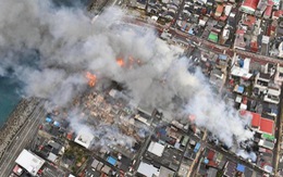 Nhà hàng Trung Quốc cháy thiêu rụi 140 nhà khác ở Nhật