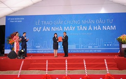 ​Tân Á Đại Thành khởi công nhà máy thứ 12 tại Hà Nam