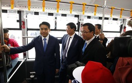 Hà Nội khai trương tuyến xe buýt nhanh BRT