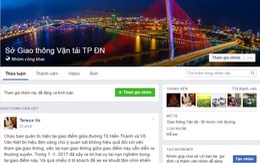 ​Sở GTVT Đà Nẵng lập facebook tiếp nhận phản ánh người dân