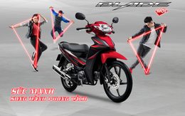 ​Honda Blade 110 phiên bản mới đáp ứng tiêu chuẩn khí thải Euro 3