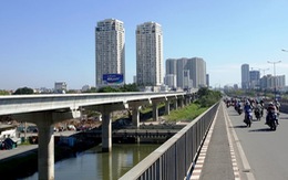 Đã lắp hơn 10km cầu cạn cho tuyến metro số 1 TP.HCM