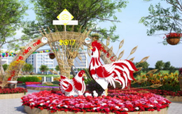 Hội chợ hoa xuân Phú Mỹ Hưng chủ đề Xuân no ấm