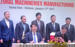 ​Thaco hợp tác Hàn Quốc sản xuất máy nông nghiệp