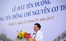Đường trục Thủ Thiêm mang tên nhà ngoại giao Nguyễn Cơ Thạch