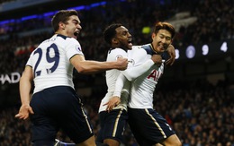 Dẫn trước 2 bàn, M.C vẫn không thắng được Tottenham