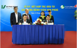 ​Lễ ký kết hợp tác đầu tư xây dựng Bệnh viện Đa khoa Vạn Phúc Sài Gòn