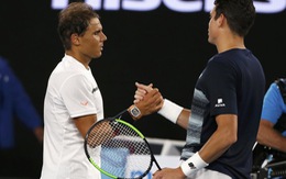 ​Đánh bại Raonic, Nadal vào bán kết Úc mở rộng 2017