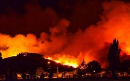Cháy rừng dữ dội ở TP Christchurch, New Zealand