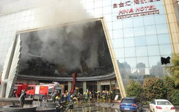 Cháy khách sạn sang ở Trung Quốc, ít nhất 10 người chết