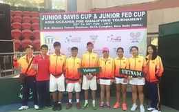 ​Tuyển U-16 quần vợt VN hạng 4 vòng loại khu vực của JFC và JDC