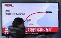 Triều Tiên bắn 4 tên lửa tập tấn công căn cứ Mỹ tại Nhật? 