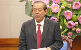 Phó thủ tướng Trương Hòa Bình: Phải khởi tố một số vụ cát tặc!