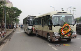 ​Xe đưa tang gây tai nạn liên hoàn