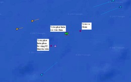 Đã phát hiện được vị trí tàu Hải Thành 26 chìm