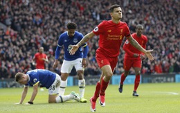 Coutinho tỏa sáng, Liverpool thắng trận derby vùng Merseyside