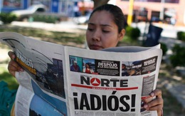 Một tờ báo ở Mexico đóng cửa vì tình trạng bạo lực