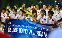 Tuyển nữ VN giành vé dự VCK châu Á 2018