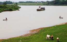 Bắc Giang đề nghị chấm dứt nạo vét luồng sông Lục Nam