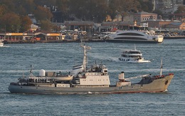 Va chạm tàu hàng ở biển Đen, tàu chiến Nga bị chìm