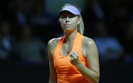 ​Sharapova vào bán kết Giải Stuttgart mở rộng