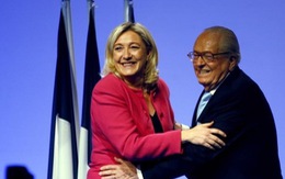​Cha của bà Le Pen không hài lòng về con gái