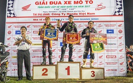 Giải đua xe Honda Việt Nam 2017: Gay cấn và kịch tính