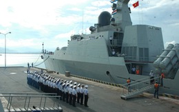 Tàu Đinh Tiên Hoàng tham gia duyệt binh tàu quốc tế tại Singapore