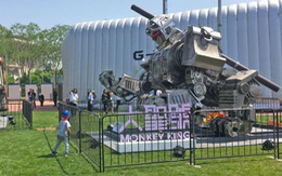 ​Robot khổng lồ Trung Quốc thách đấu với robot Mỹ