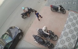 Clip: trộm xe SH trong vài giây ở Hà Nội